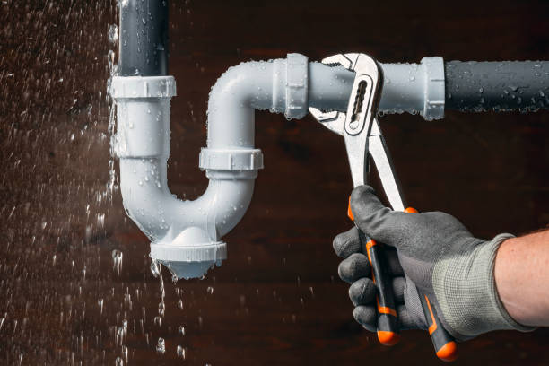 Professional Sewer Line Repair technician working in Millville, MA